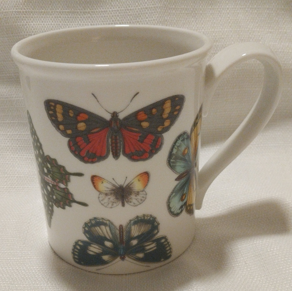 Portmeirion Butterfly Botanical Garden Harmony Coffee/Tea Mug NWT